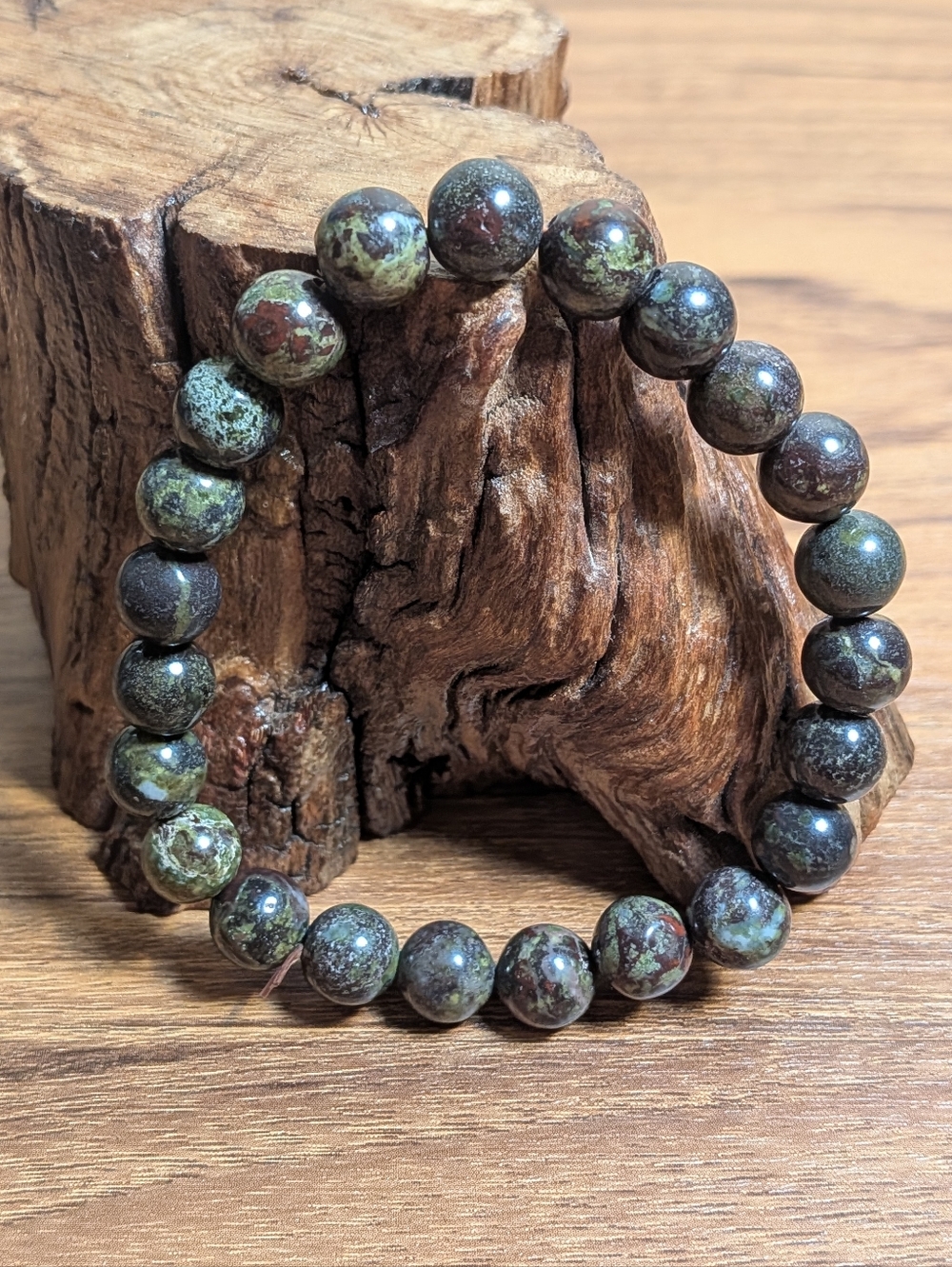 Dragons Blood Jasper 8mm Crystal Bracelet
